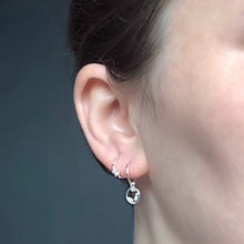 Load image into Gallery viewer, Elevate huggie hoops