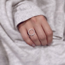 Load image into Gallery viewer, Elevate circle statement ring - Love Flo