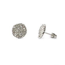 Load image into Gallery viewer, Envelop large disc stud earrings - Love Flo