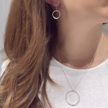 Load image into Gallery viewer, Elevate circle drop earrings - Love Flo 
